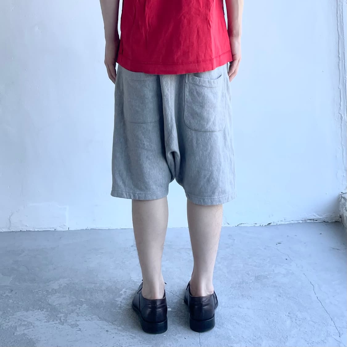 간류 스웨트 사루엘 팬츠 상품이미지3