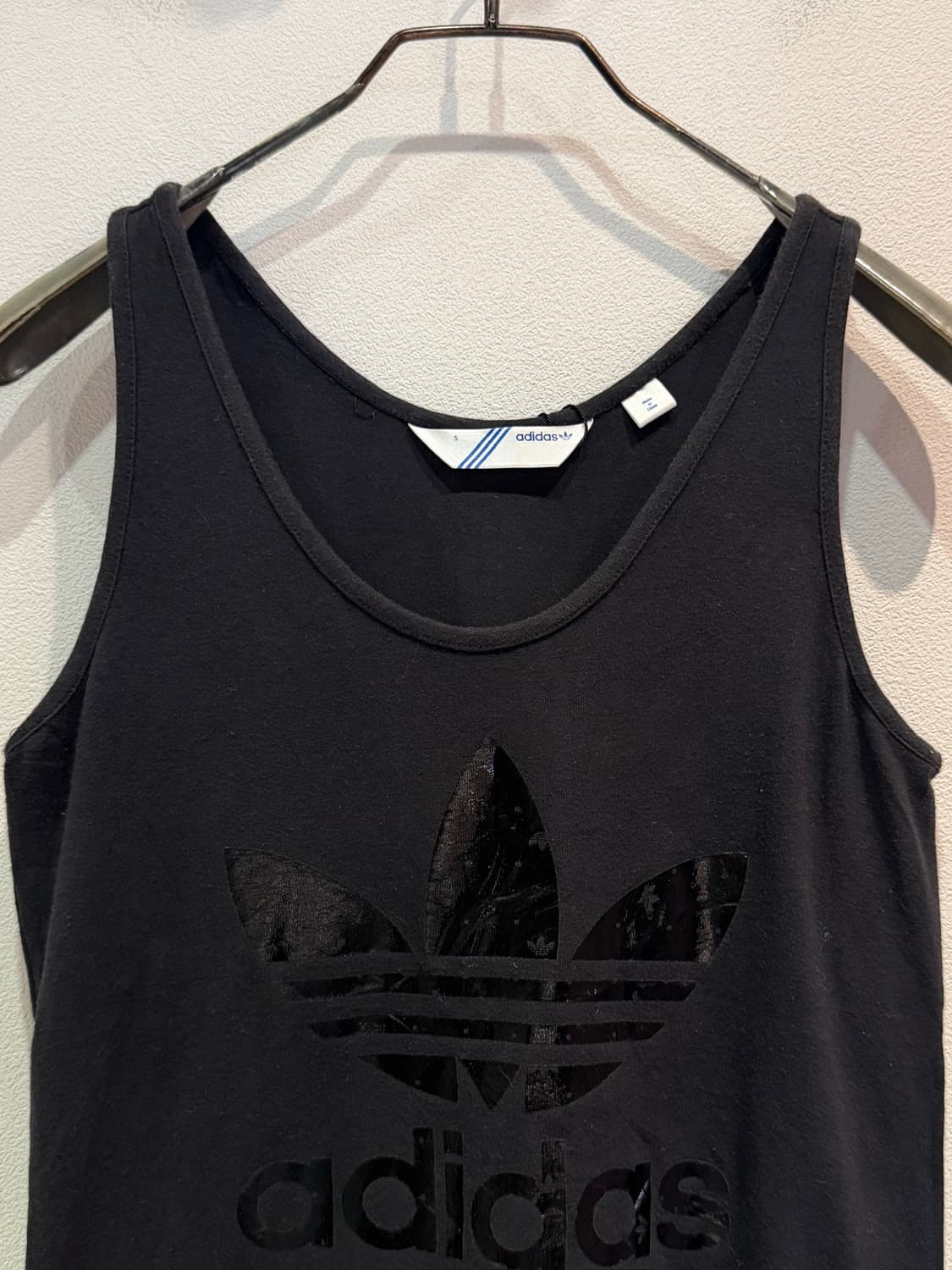 Adidas Originals Black Trefoil Tank Top 상품이미지3