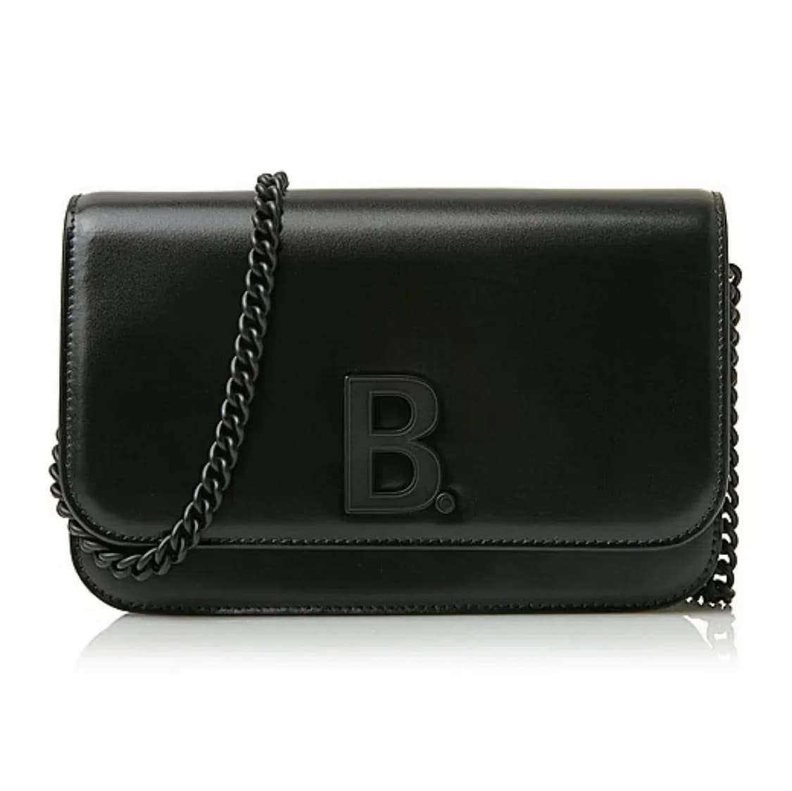 [OS] 발렌시아가 B 로고 미니 체인 가죽 크로스백 상품이미지1