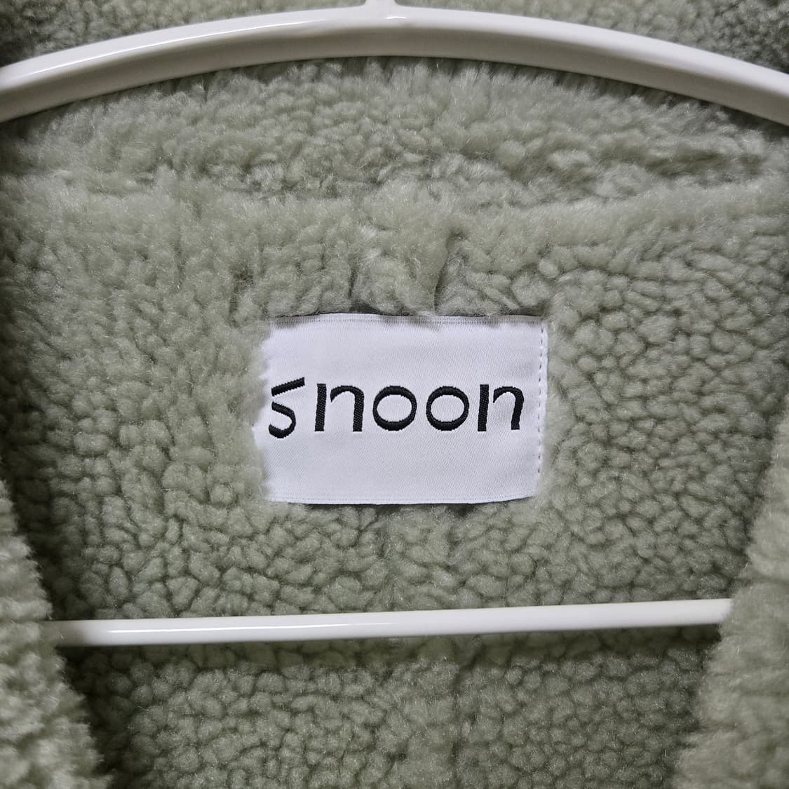 시눈 롱 무스탕 자켓  상품이미지5