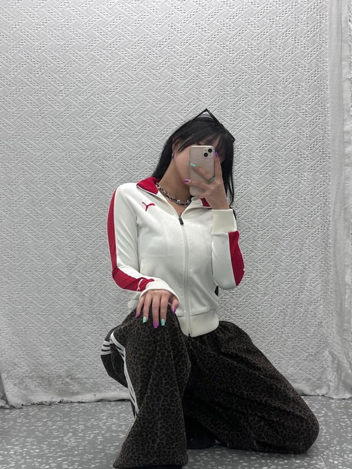 푸마 레트로 Y2K 사이드라인 트랙탑 집업 져지 S C06928 상품이미지1