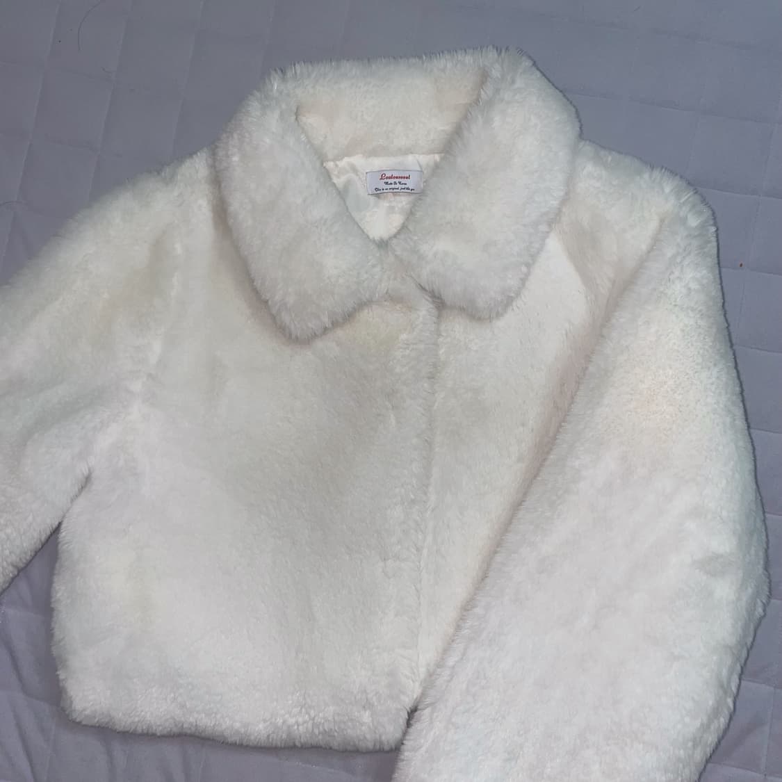 루루서울 푸딩 퍼자켓 (실사 첨부) 상품이미지7