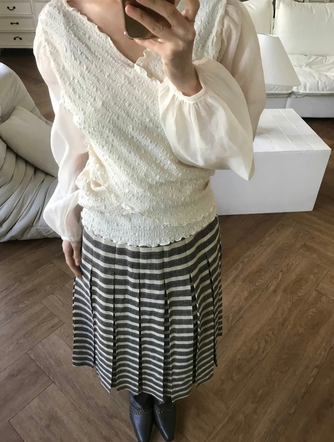 Vintage wrap blouse 상품이미지7
