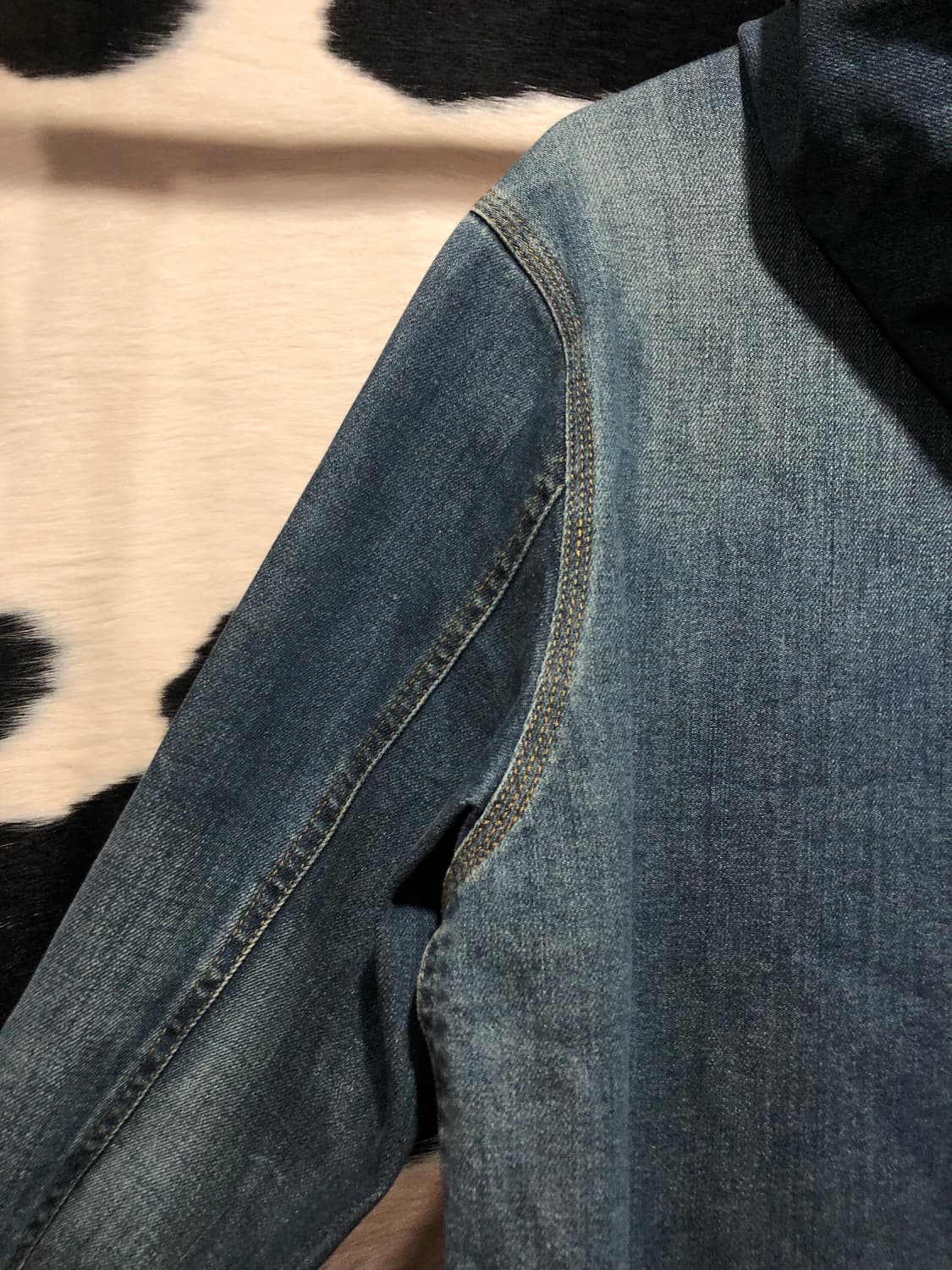데님 후드집업 자켓 상품이미지8