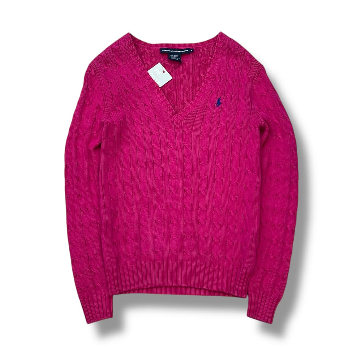 랄프로렌 브이넥 꽈배기 니트 r2147 상품이미지1