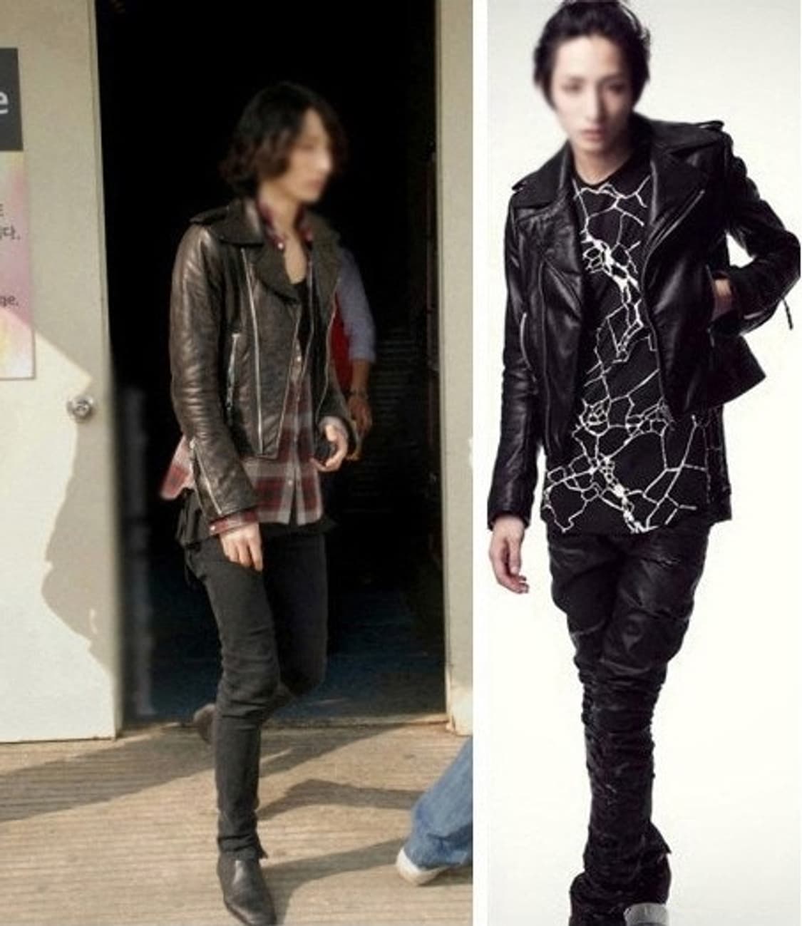 발렌시아가 라이더 가죽자켓 상품이미지1