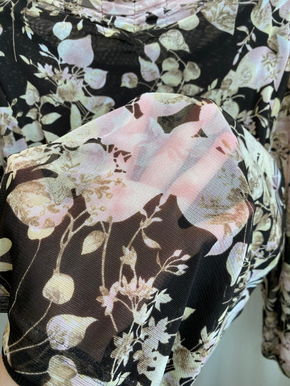 플라워패턴 샤블라우스(M) 상품이미지6
