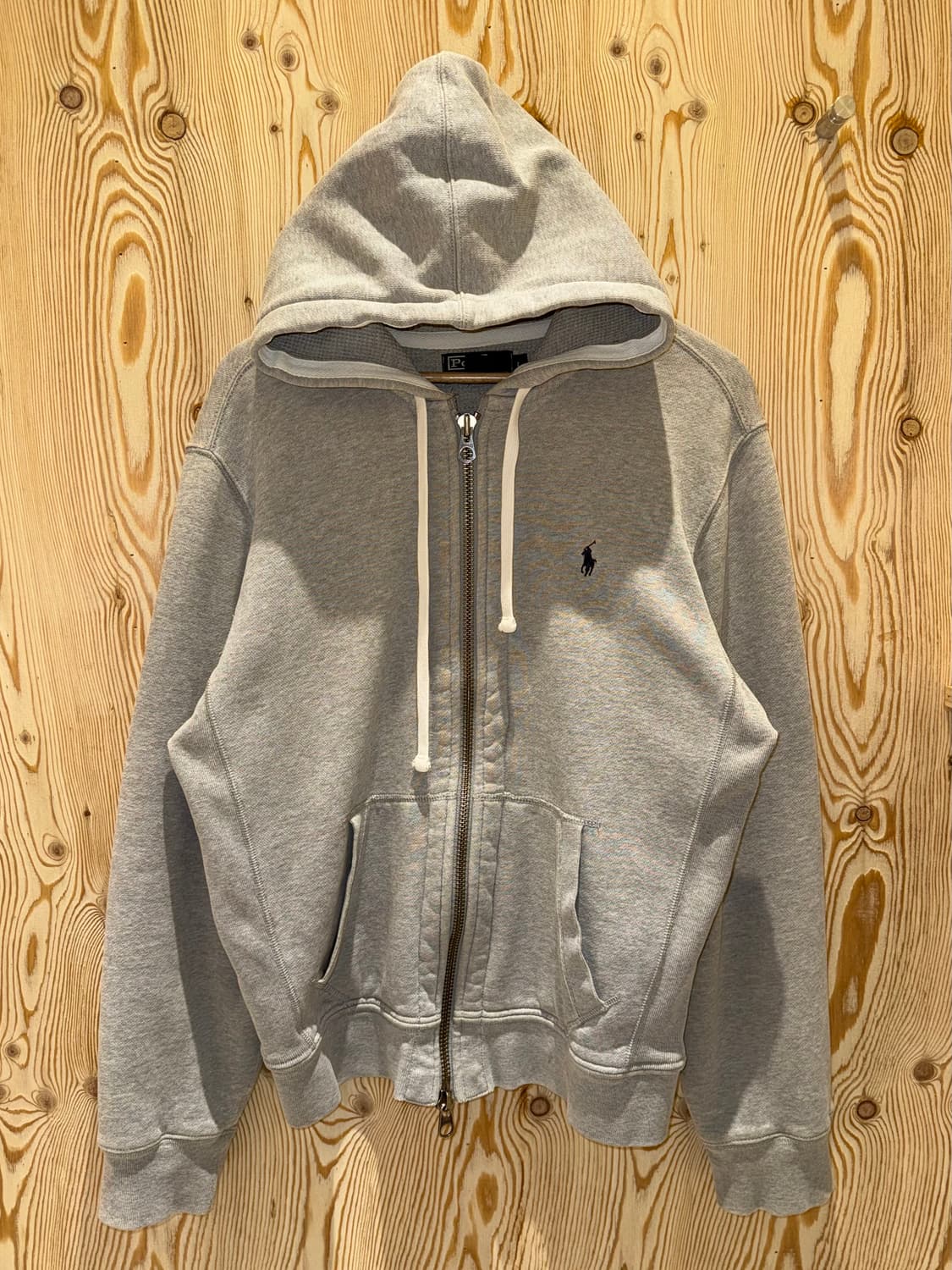 폴로 랄프로렌 투웨이 와플 후드집업 상품이미지1