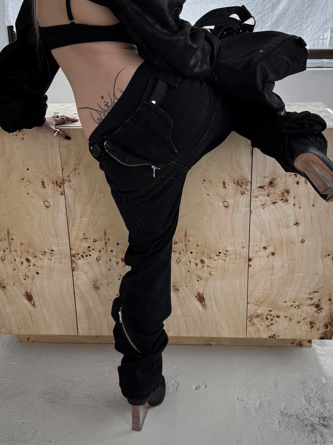 mass produced articles denim pants 상품이미지7