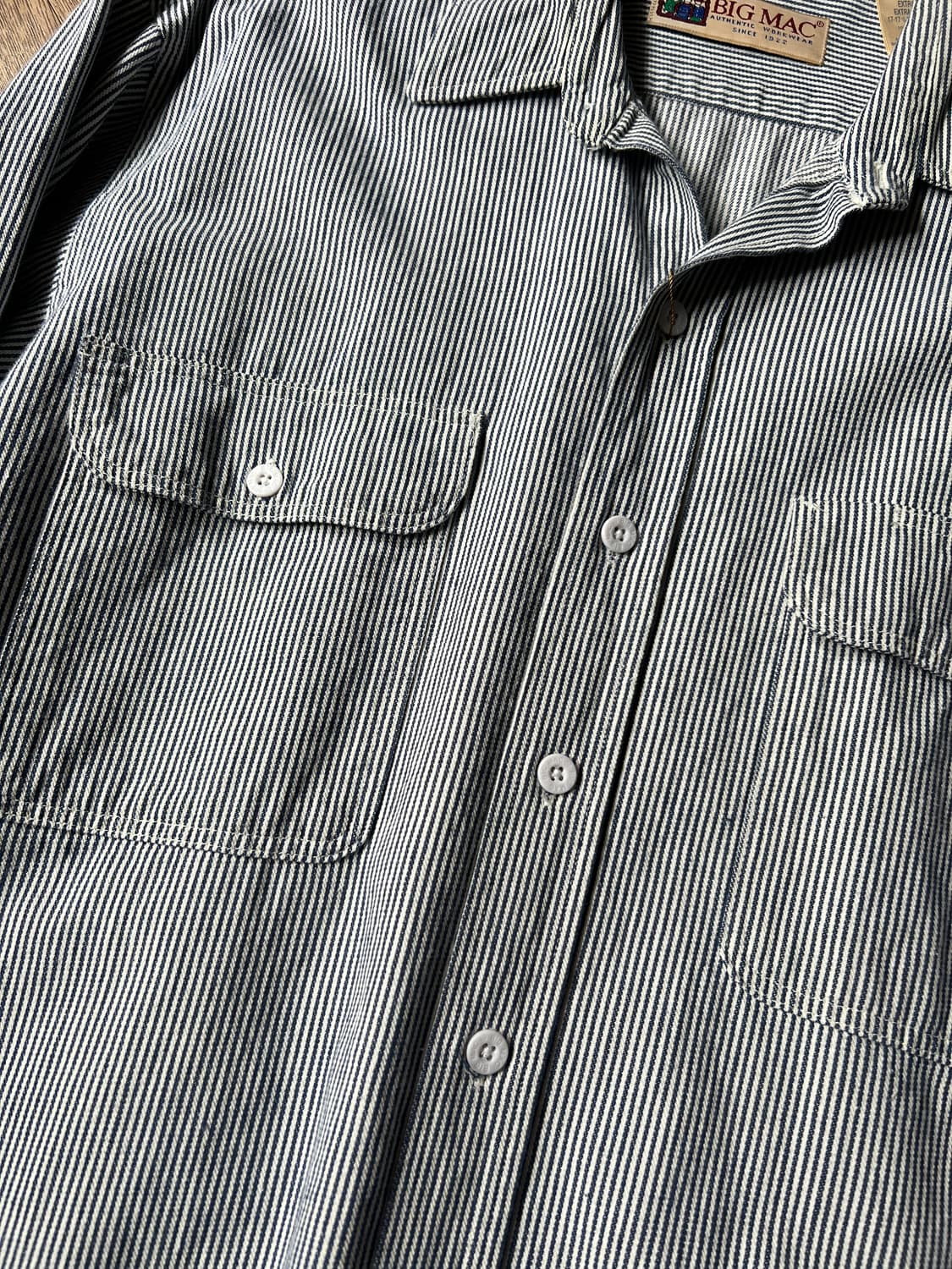 [XL]BIG MAC J.C PENNEY USA 히코리 워크셔츠 상품이미지4