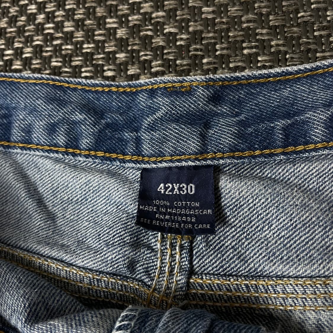  (42) PK 브랜드 백카고 중청 데님 팬츠  상품이미지4