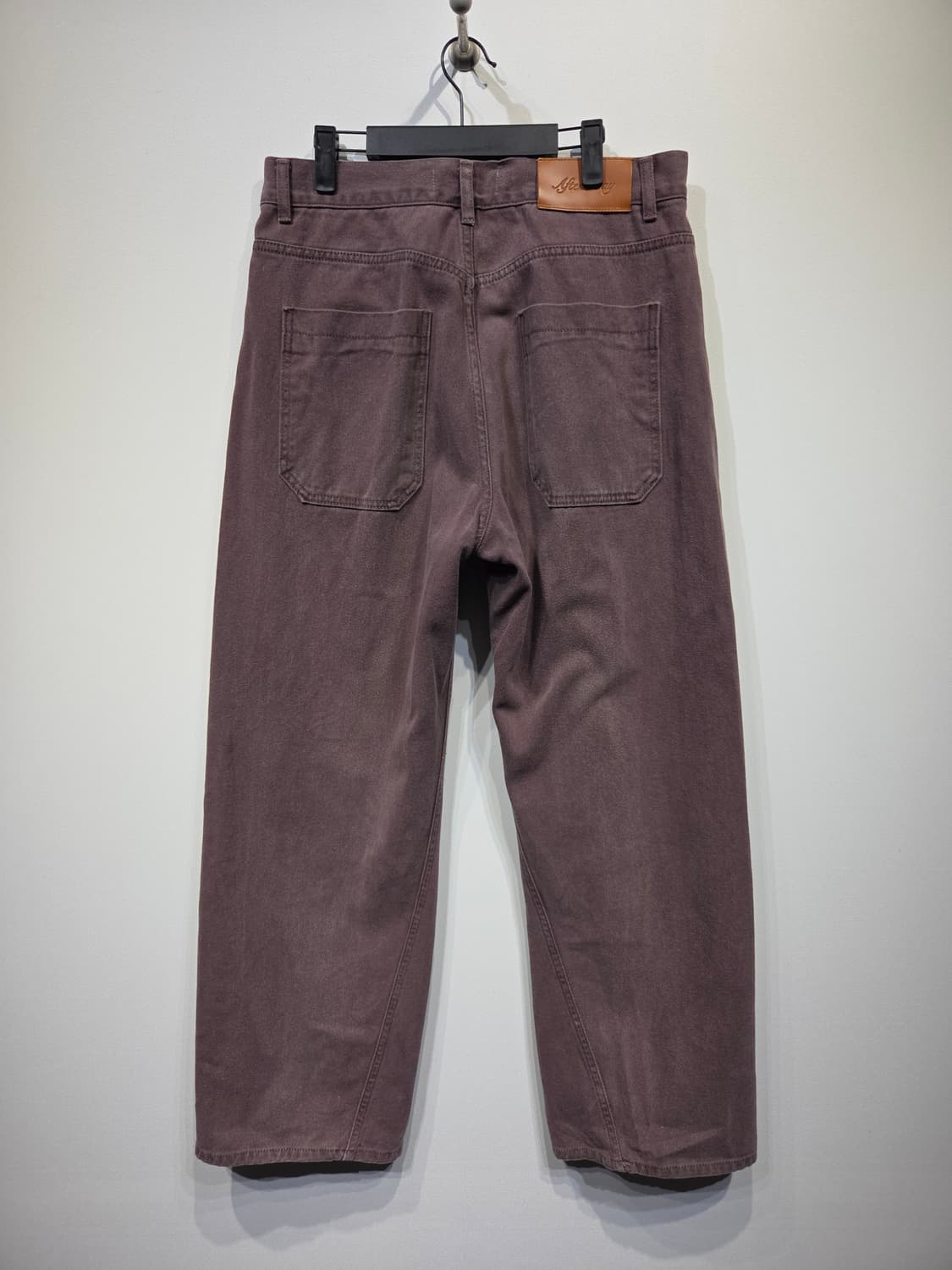 AFTER PRAY 애프터프레이 커브드 절개 와이드 데님 상품이미지5