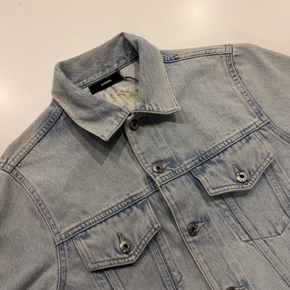 [XXS] 디젤 디트로이트 디스 데님 자켓 수입택 D359 상품이미지3