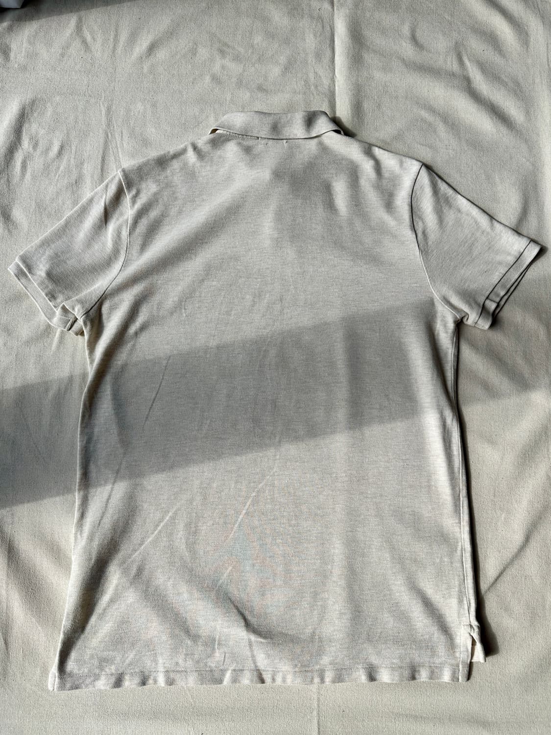 폴로 랄프로렌 오트밀 베이지 피케 카라티 커스텀 슬림핏 L 상품이미지8