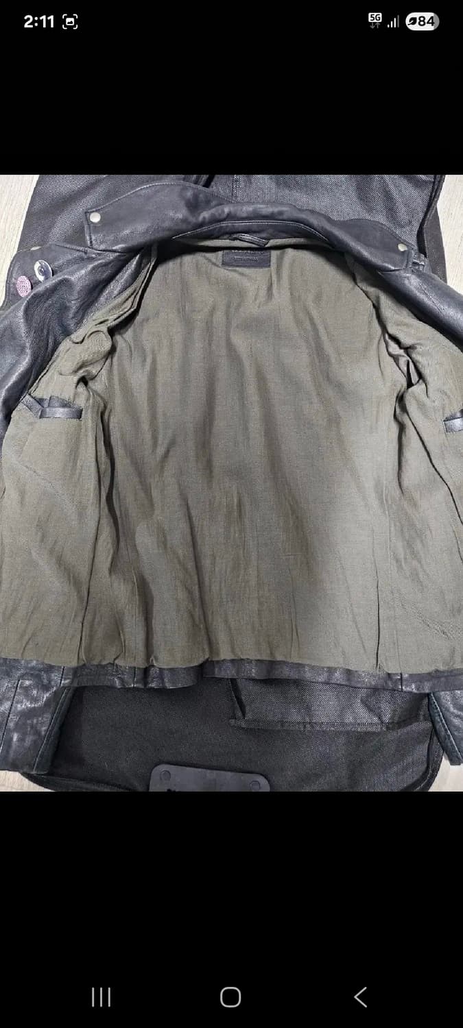 올세인츠 양가죽자켓 xs 상품이미지2