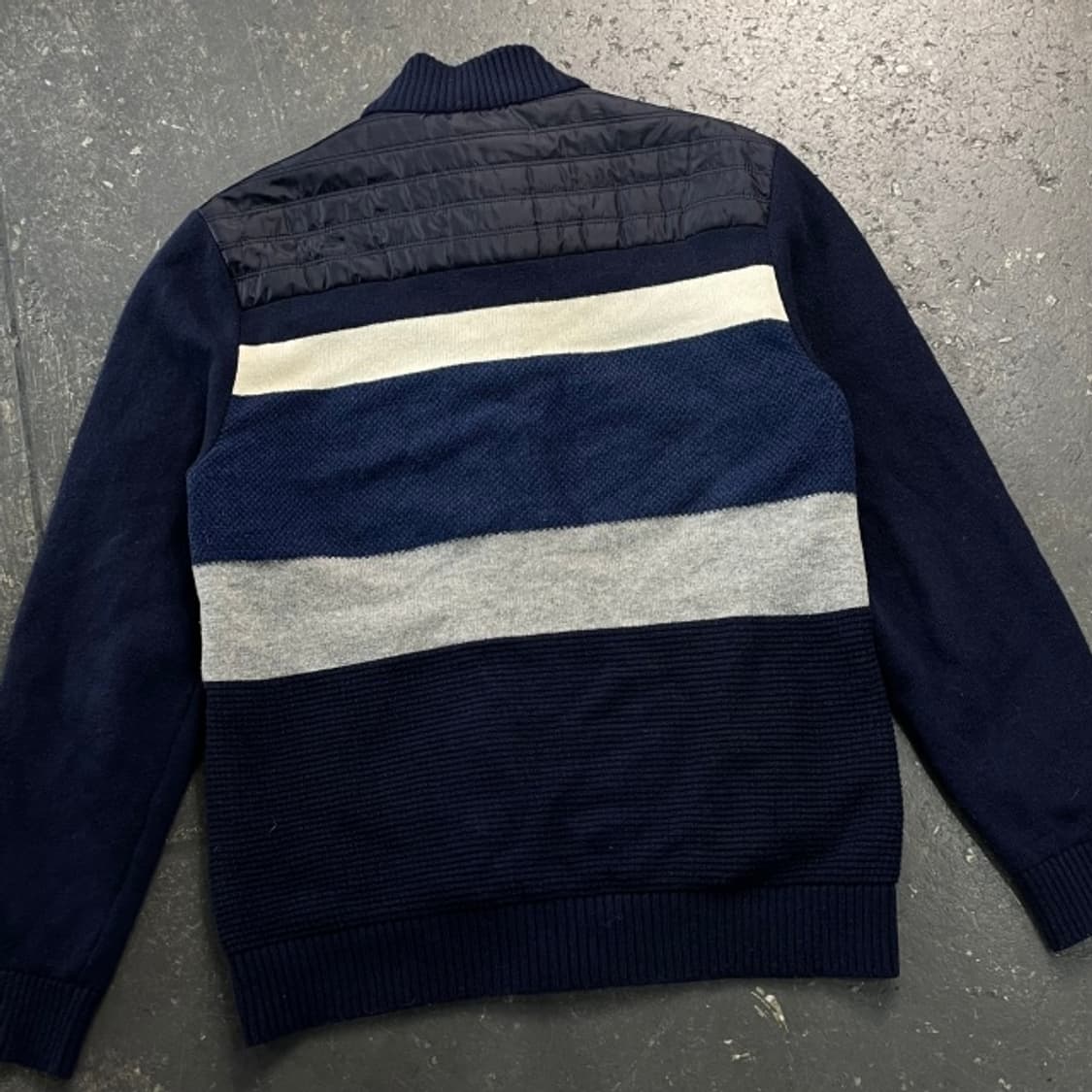 100 헤지스 골프 방풍 니트집업 상품이미지5