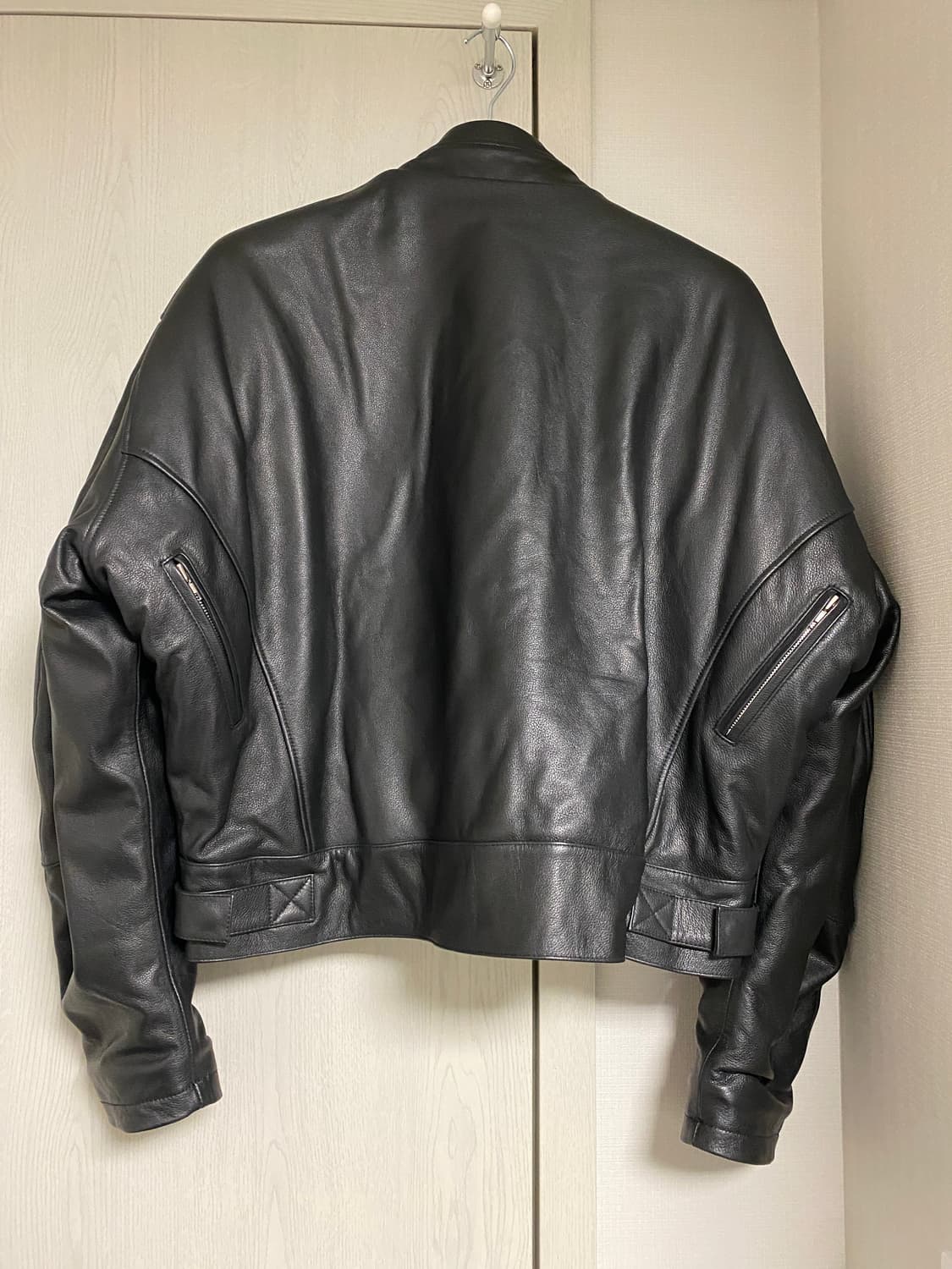 선데이오프클럽 소가죽자켓 사이즈1 상품이미지5