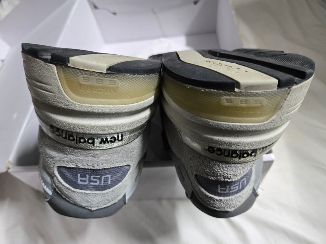 정품 뉴발란스 992 그레이 295. 285~290 스니커즈 상품이미지5