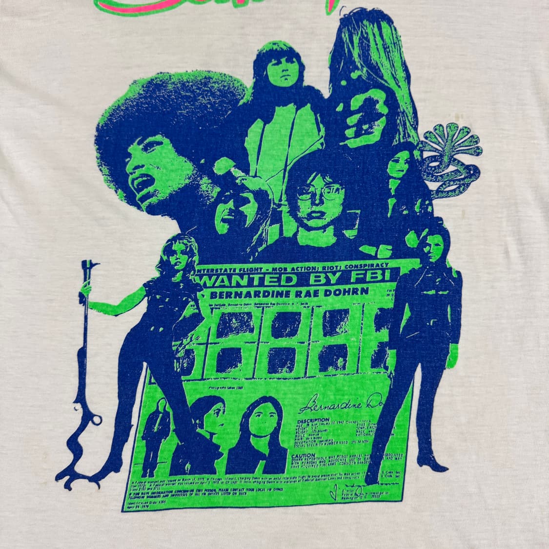 빈티지 90s Sonic Youth Tannis Root 소닉유스 티셔츠 상품이미지4
