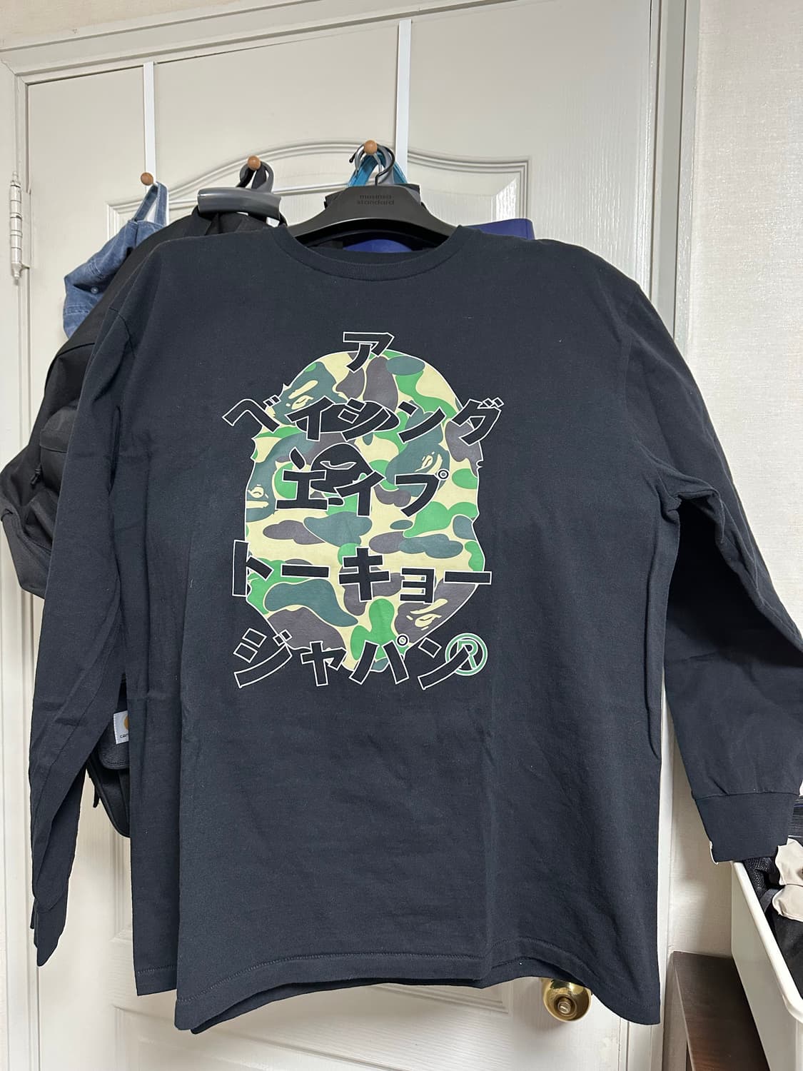 베이프 ABC 카모  롱슬리브 2XL 정리해요~~!! 상품이미지1