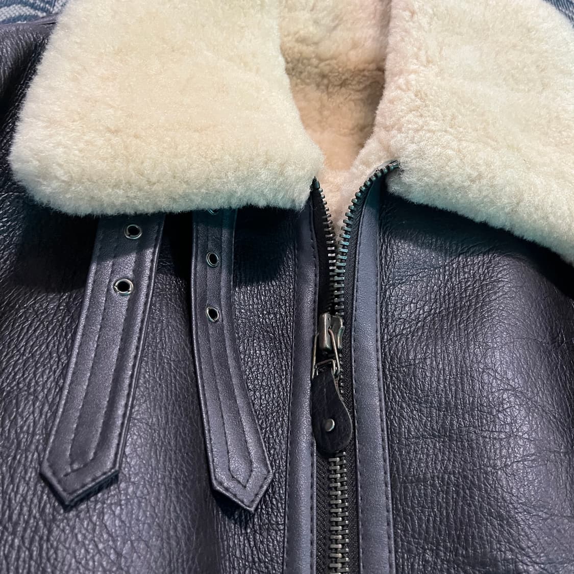 빈티지  B-3 무스탕 자켓/W2702 상품이미지4