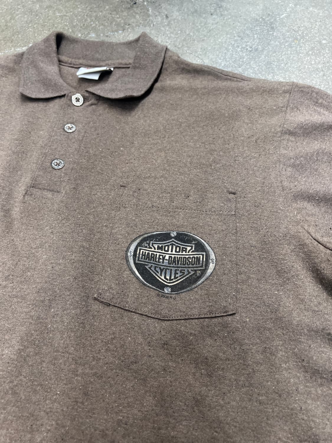 00‘s 할리데이비슨 폴로 셔츠 상품이미지3