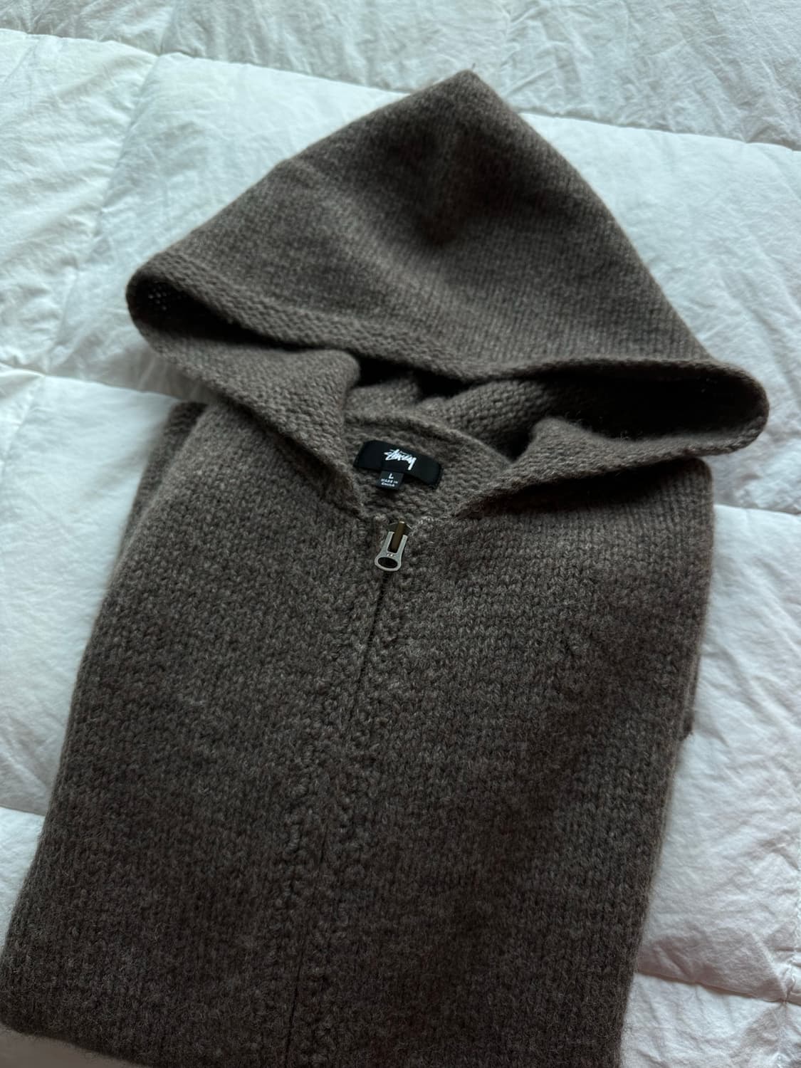 [L] 스투시 데님 티어스 스웨터 상품이미지2