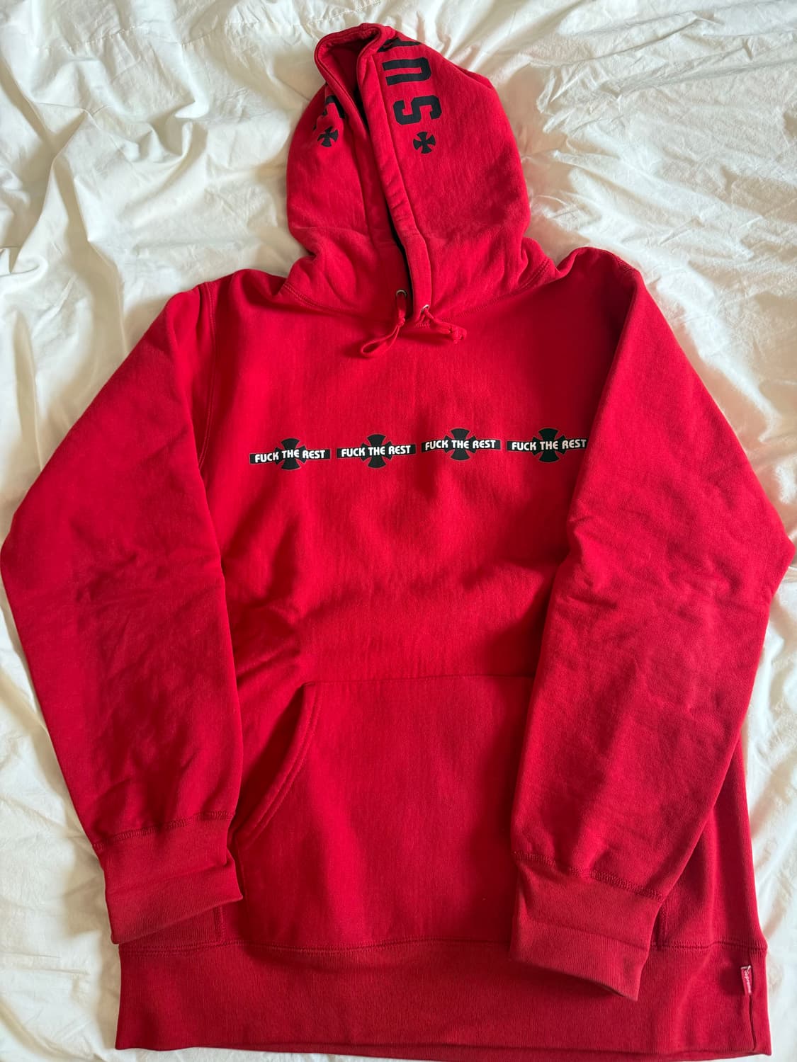 슈프림 X 인디펜던트 후드티 L 상품이미지1