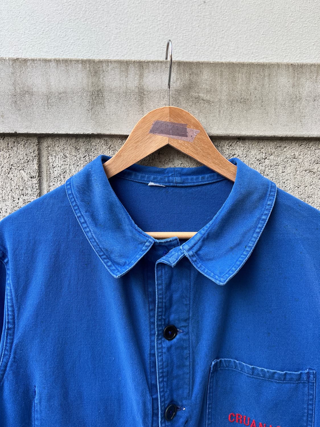 1950s HARD FADED OLD FRENCH 올드모델 프렌치워크자켓 상품이미지7