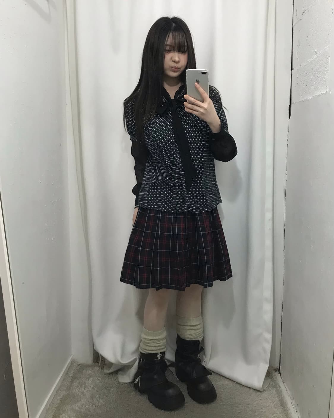 도트 캐캐체 코디 세트 🤍 상품이미지2