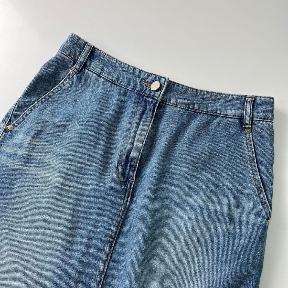 SJSJ 24ss 한섬 데님 롱 스커트 PR1613 상품이미지2