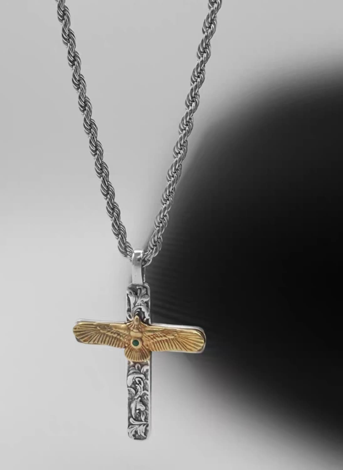 3Cross sugical eagle navajo nacklace 상품이미지3