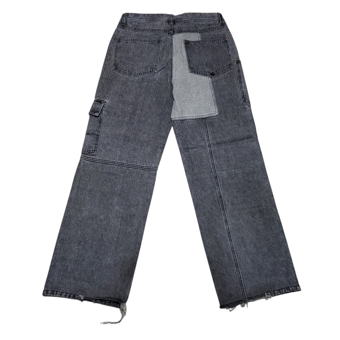 (L) 앤더슨벨 패치워크 와이드 데님팬츠 anderssonbell 상품이미지2