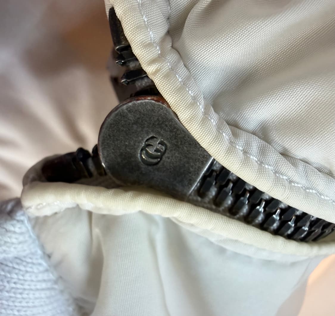 48/ 구찌 톰포드 03AW 나일론 봄버 견장 자켓 상품이미지9