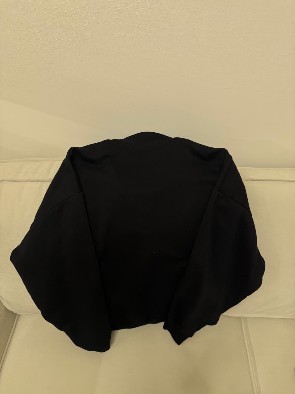 ALO 알로 요가 반집업 맨투맨 블랙 L 상품이미지6