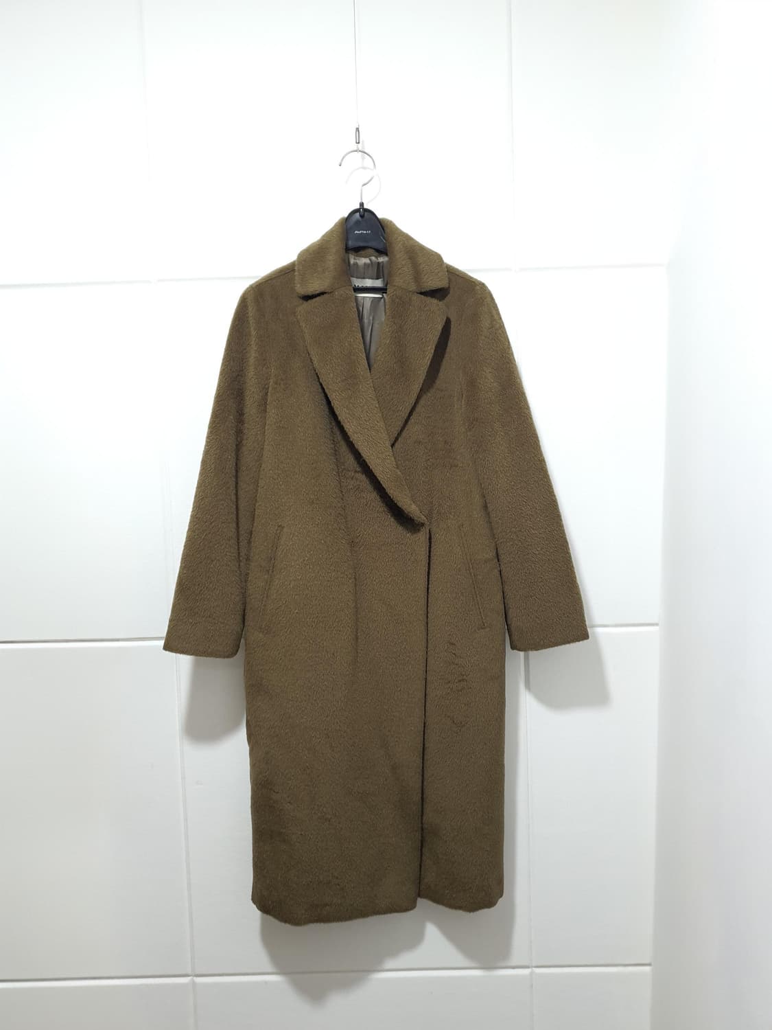 더한섬 마인 MINE 라마 혼방 이태리 롱코트 사이즈 160 상품이미지1