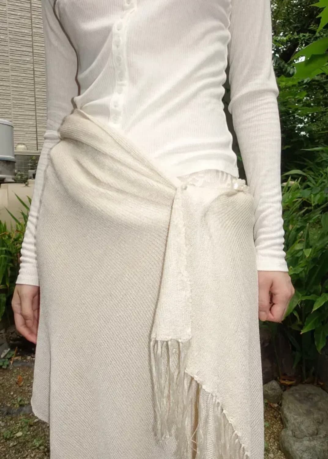 누아누 숄, 스카프 (새상품) 상품이미지2