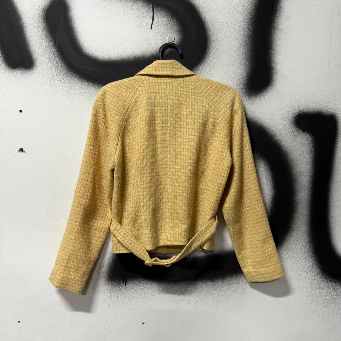 VTG 빈티지 플라워 버튼 체트 크롭 자켓 상품이미지2