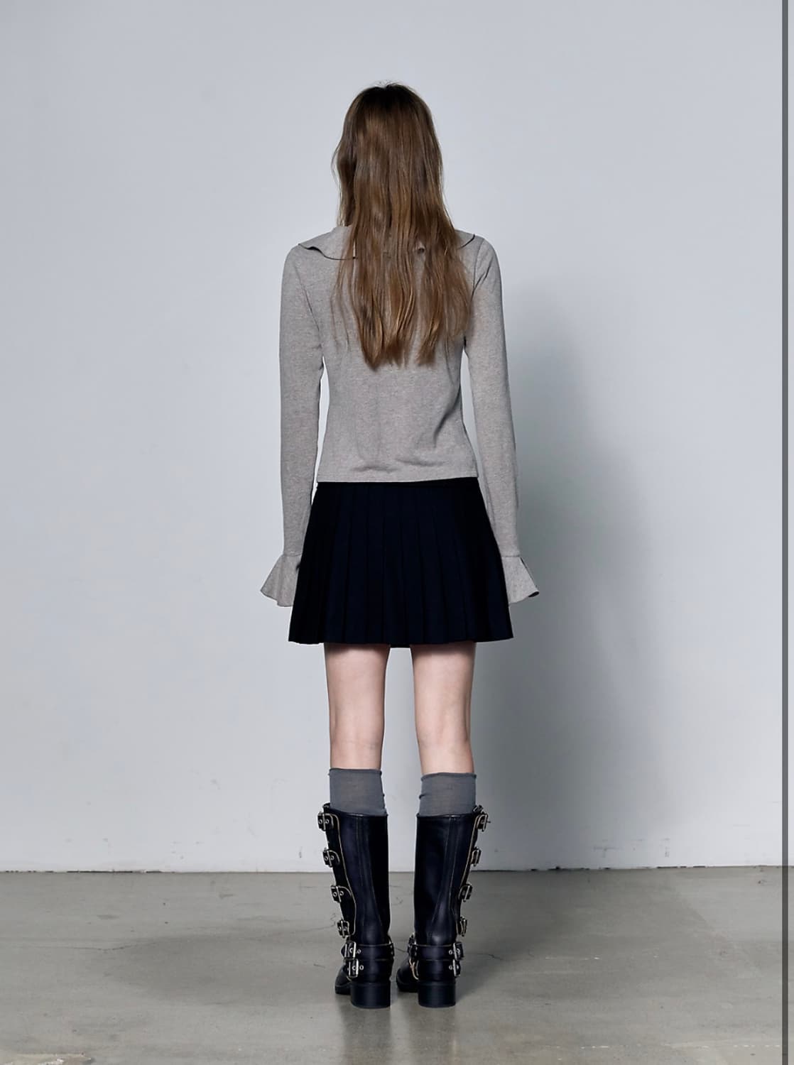 [미연 착용] Rheme 러플 가디건 상품이미지3