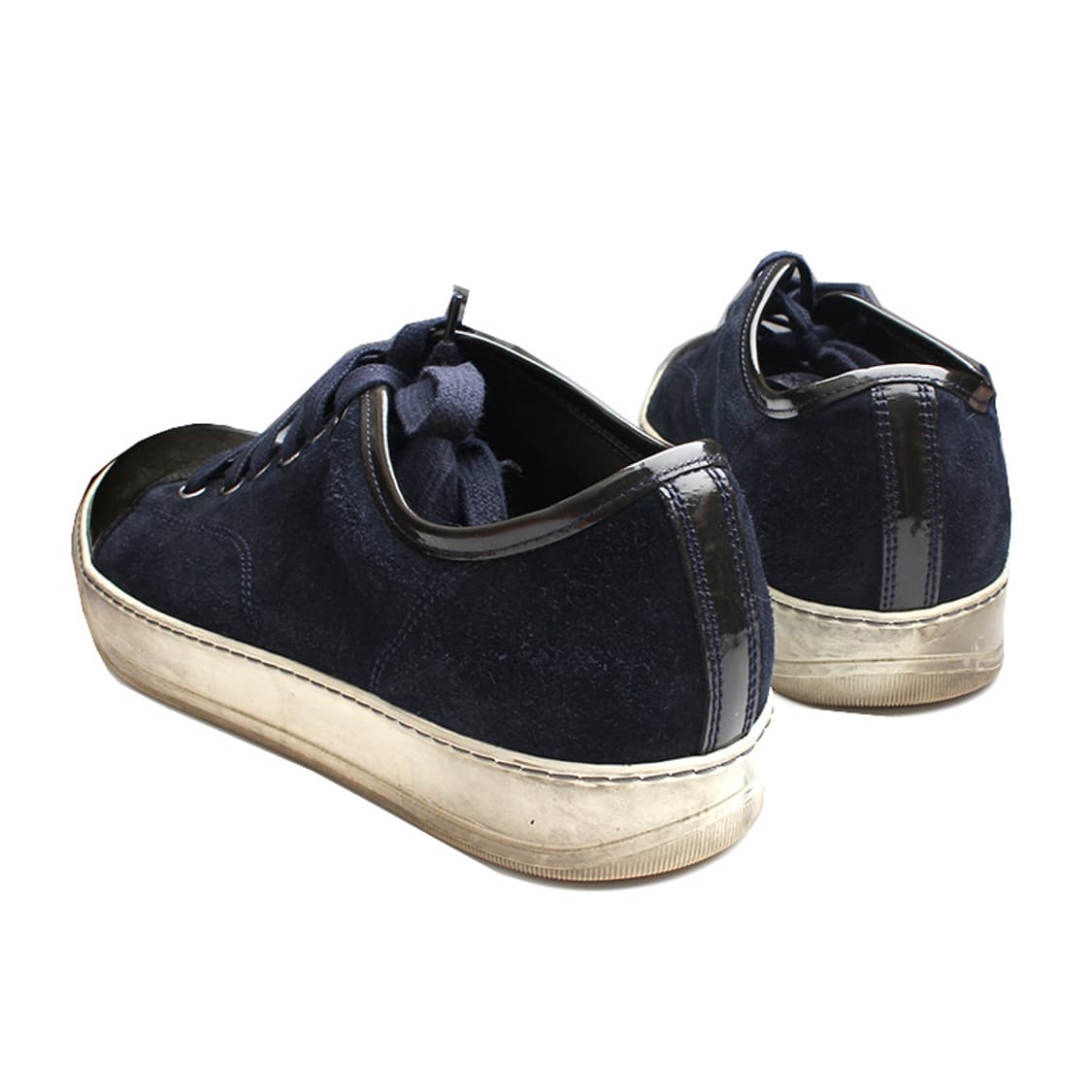 랑방 네이비 블랙 카키 남성 캡토 스니커즈 6 상품이미지4