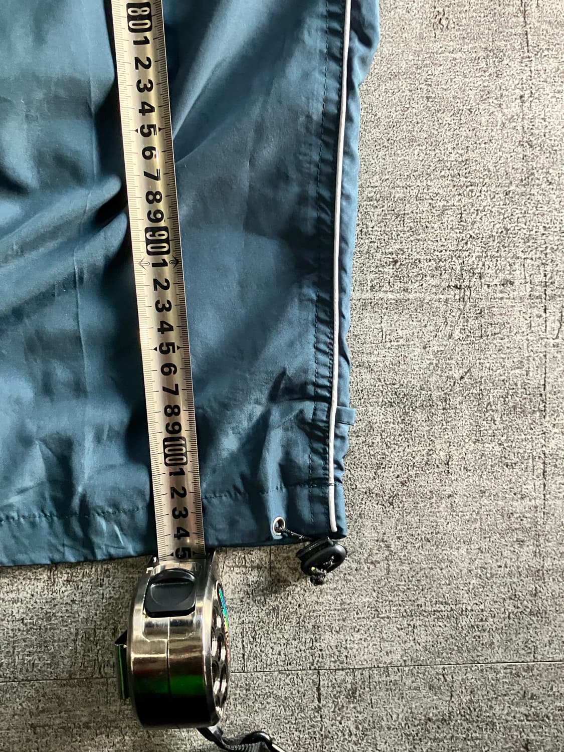 일본빈티지 올드스쿨스트릿 혁오풍 스트링 바람막이팬츠 다크그린 상품이미지3