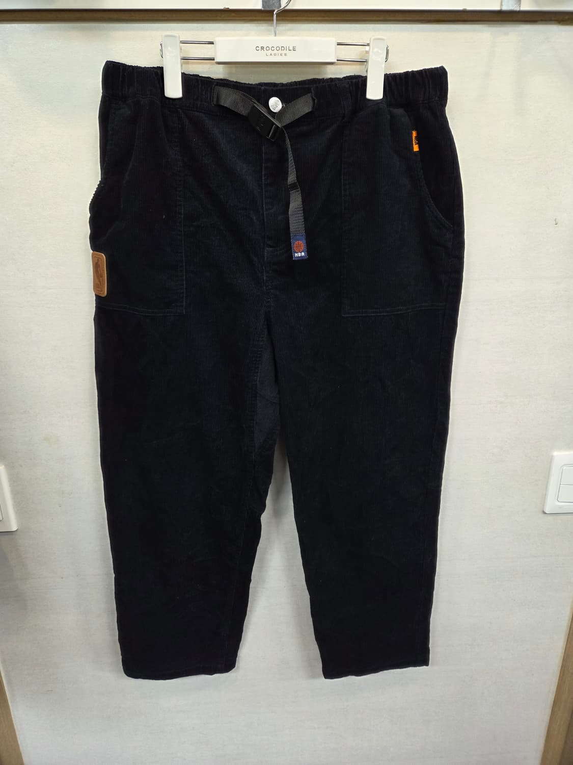 Nba 그라미치맛 벨티드 코듀로이 테이퍼드 팬츠 34 상품이미지1