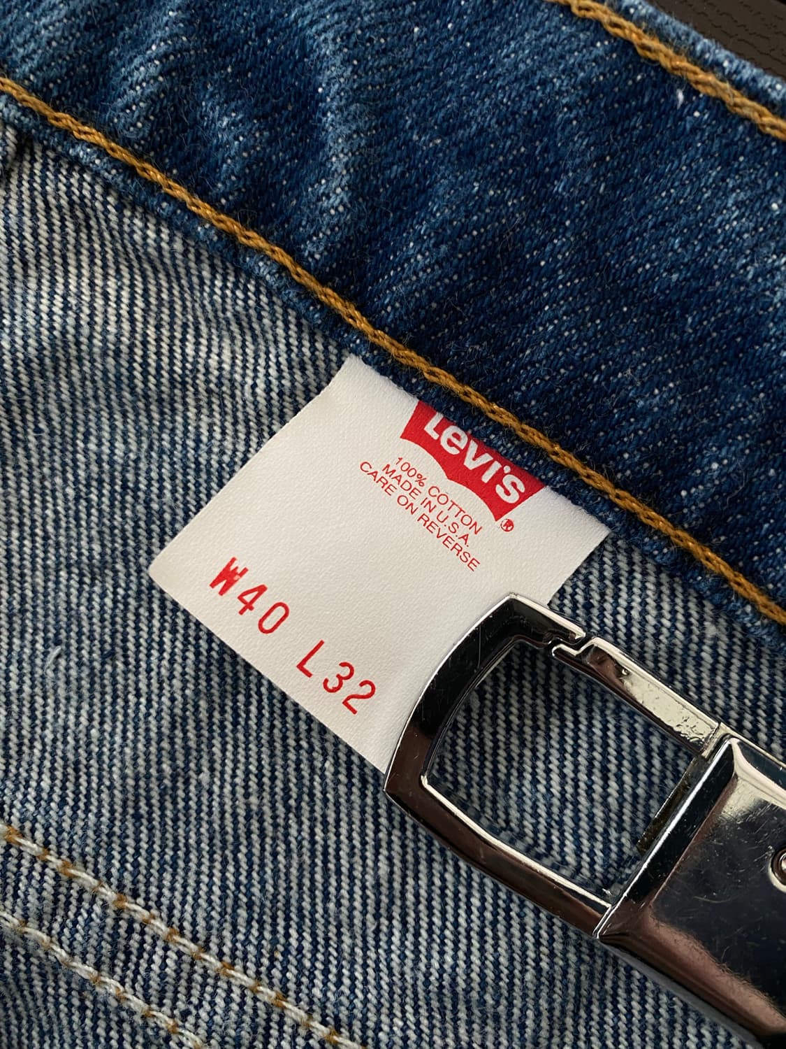 (40x32) 90s 리바이스 517 오렌지탭 USA 상품이미지2