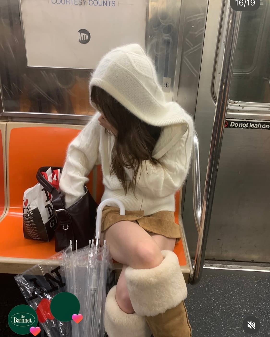 더바넷 케이블 니트집업 (아이보리) 상품이미지1