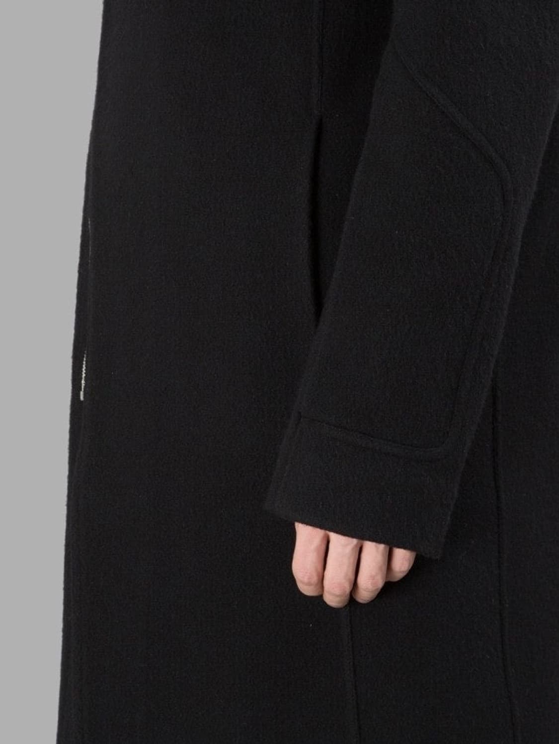 릭오웬스 버진울 튜브웨이 코트 (RU15F7972N) 상품이미지4