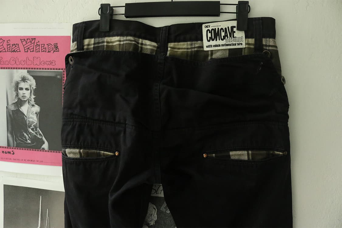 빈티지 블랙 디테일 팬츠 상품이미지7