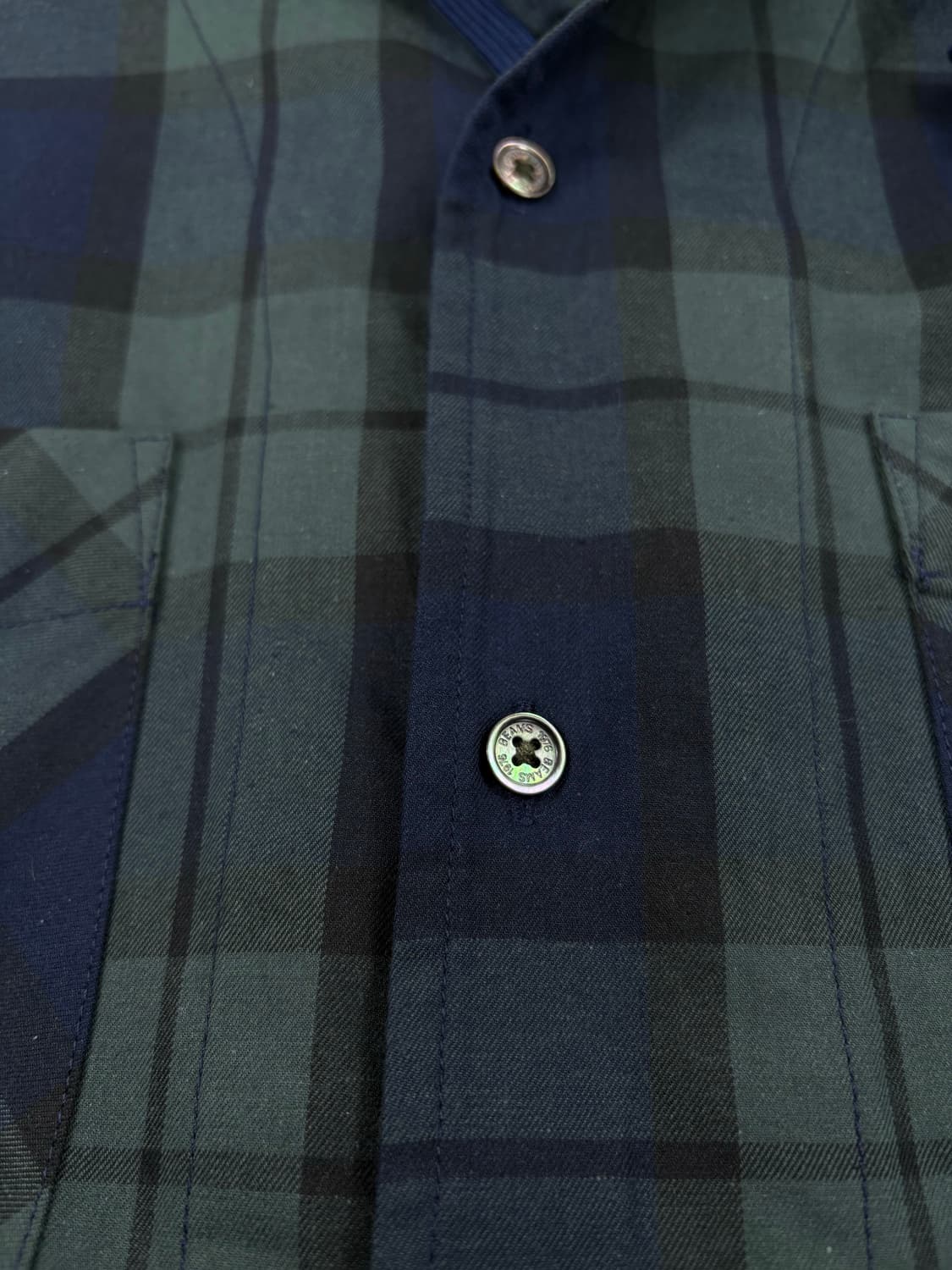 Beams Check Hoody Shirts    상품이미지3