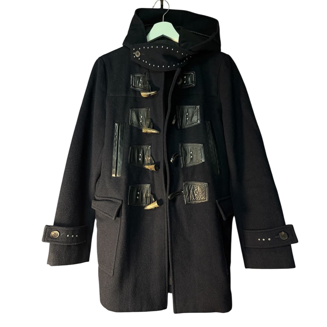 다이어트 부처 슬림 스킨 더플 스터드 코트 상품이미지2