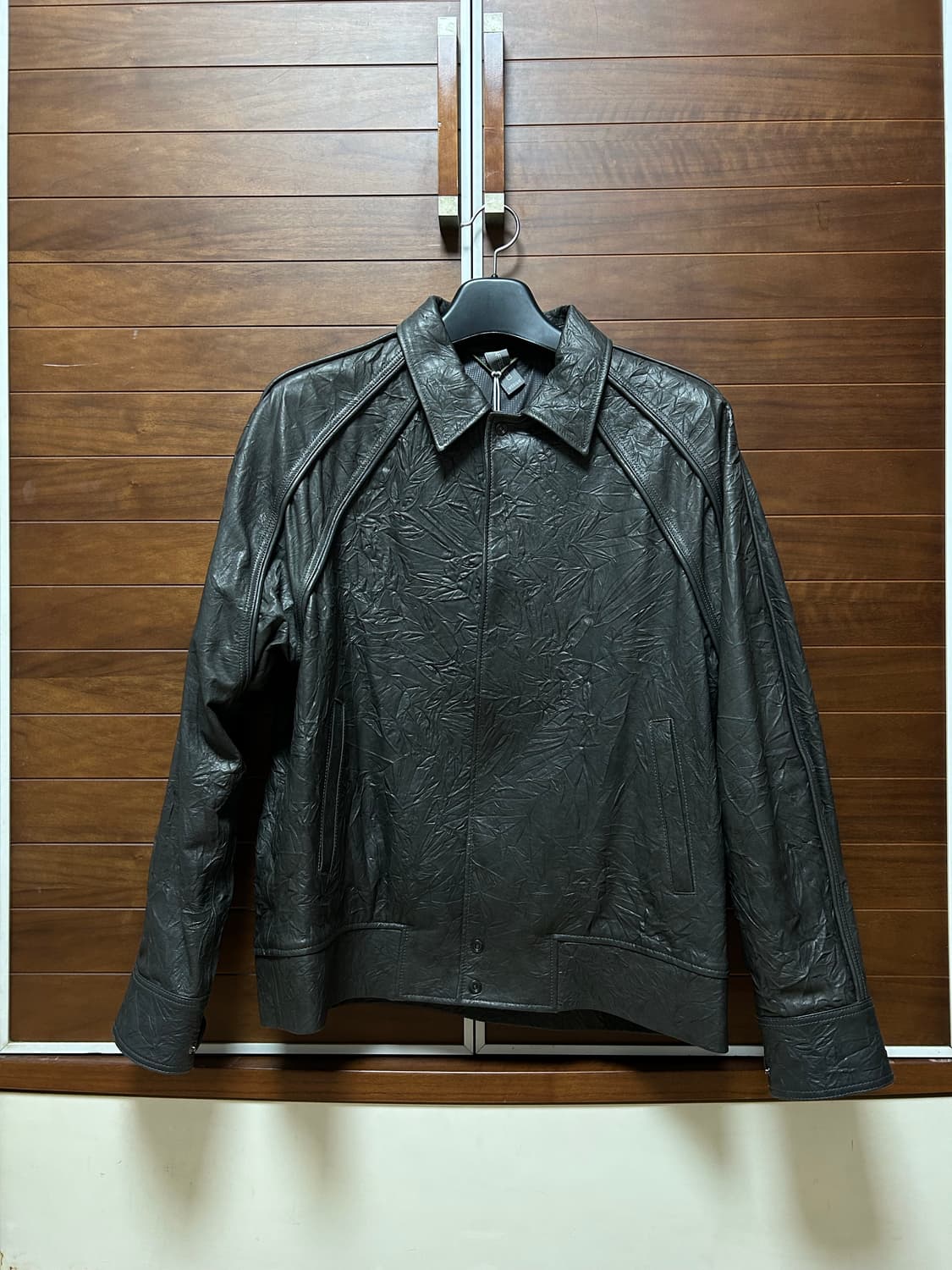 언어펙티드 레더 자켓 M 상품이미지1