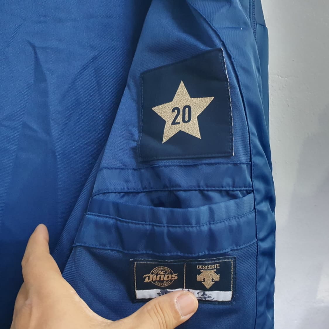 NC다이노스 데상트 패딩 불루종(105) 상품이미지4